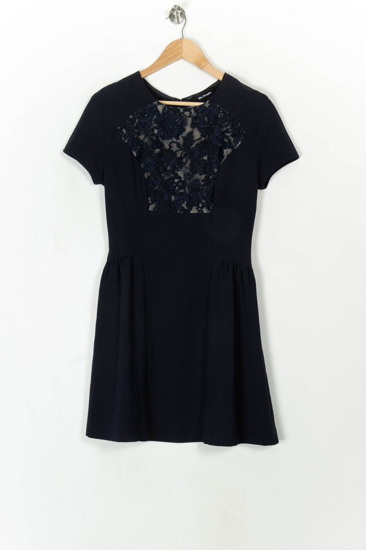 Robe Courte Bleue - Taille M/38 de la marque The Kooples | PARAD119957 - Vendu par Paradigme - Image 2
