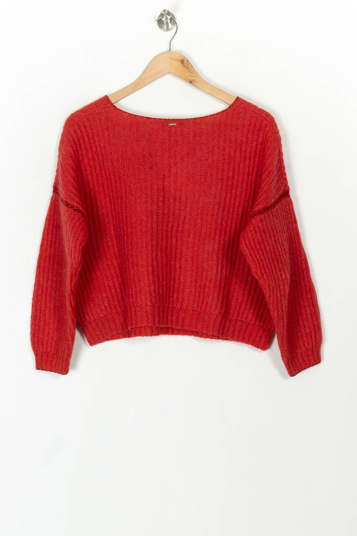 Pull Rouge - Taille XS/34 de la marque IKKS | PARAD119962 - Vendu par Paradigme - Image 5