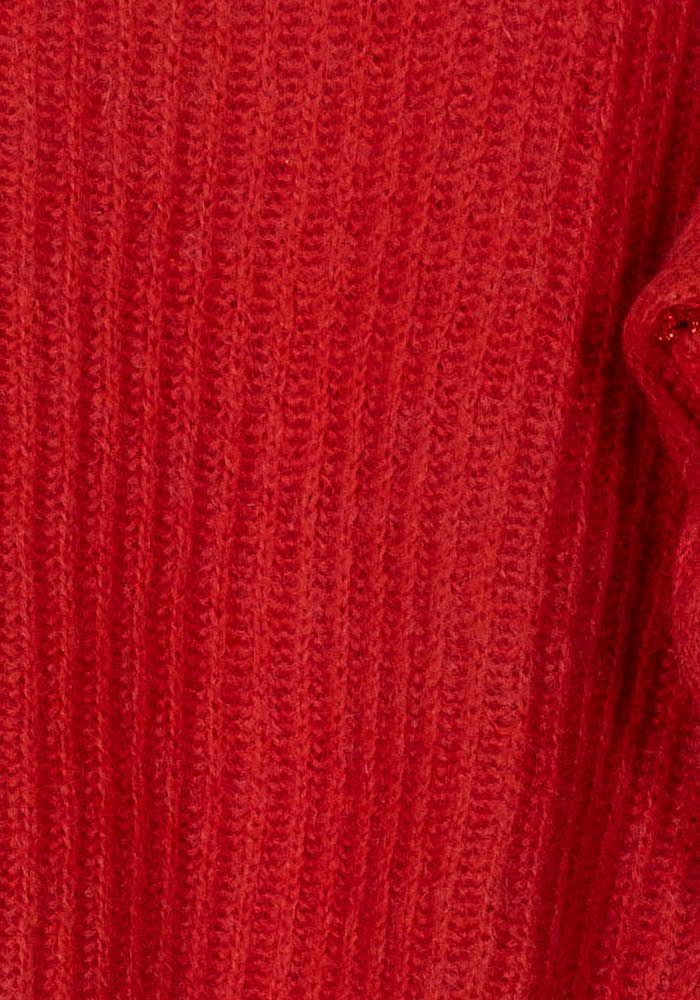 Pull Rouge - Taille XS/34 de la marque IKKS | PARAD119962 - Vendu par Paradigme - Image 3