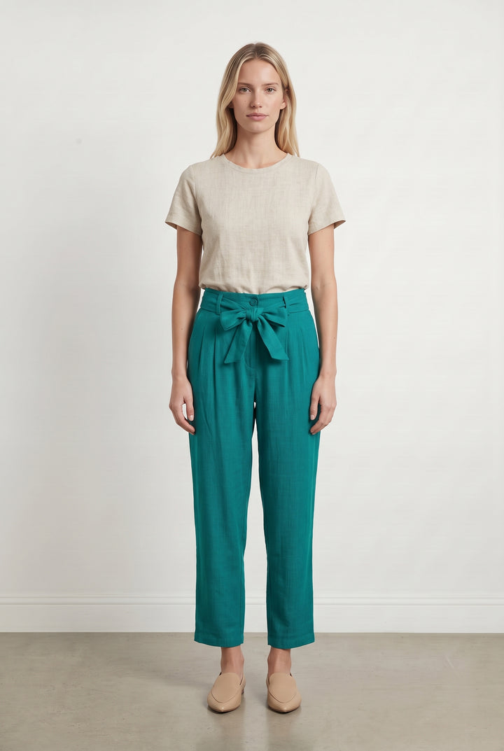 Pantalon Vert - Taille S/36 de la marque La Petite Etoile | PARAD119965 - Vendu par Paradigme - Image 1