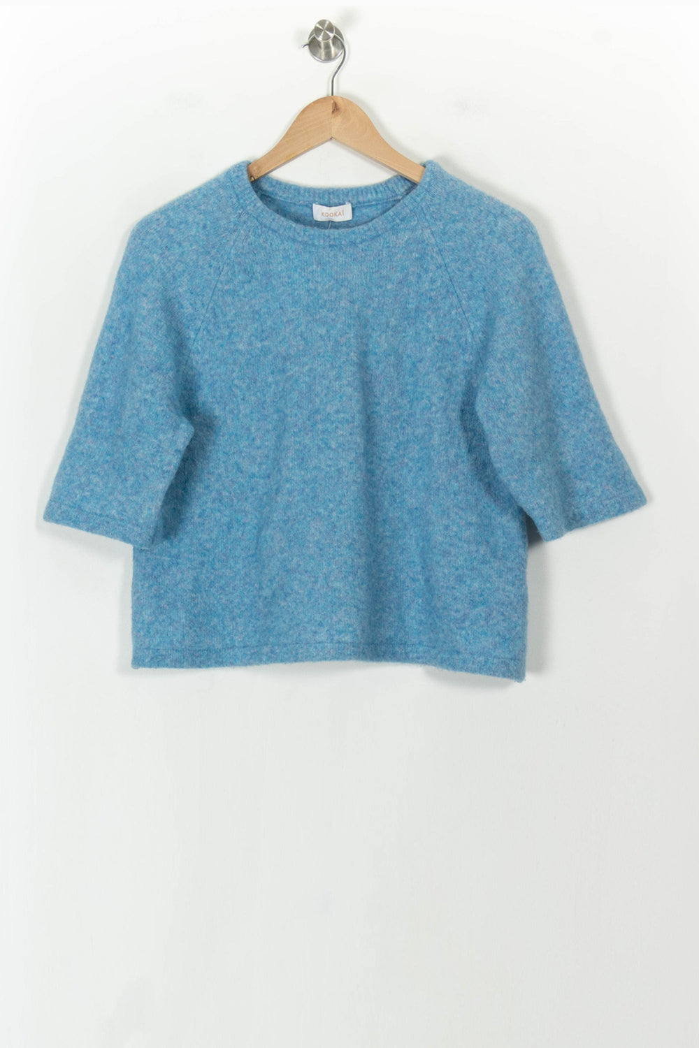 Pull Bleu - Taille S/36 de la marque Kookai | PARAD119966 - Vendu par Paradigme - Image 2