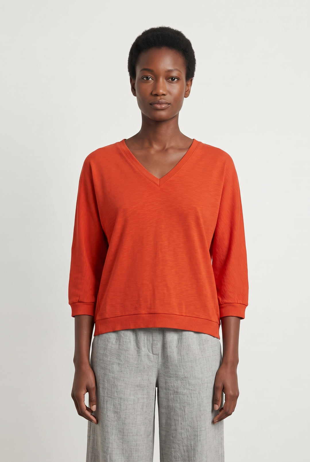 Sweatshirt Rouge - Taille M/38 de la marque Maison 123 | PARAD119967 - Vendu par Paradigme - Image 1