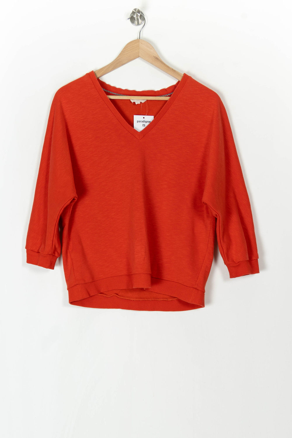 Sweatshirt Rouge - Taille M/38 de la marque Maison 123 | PARAD119967 - Vendu par Paradigme - Image 2
