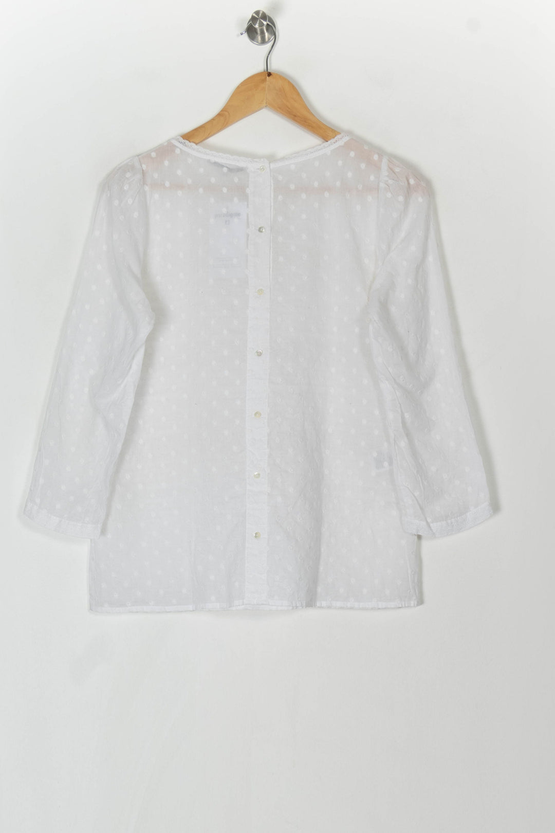 Blouse Blanche - Taille M/38 de la marque Gerard Darel | PARAD119968 - Vendu par Paradigme - Image 5