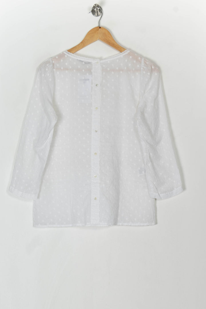 Blouse Blanche - Taille M/38 de la marque Gerard Darel | PARAD119968 - Vendu par Paradigme - Image 5