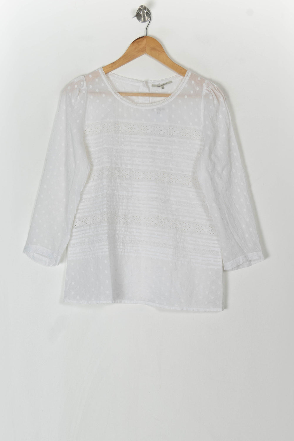 Blouse Blanche - Taille M/38 de la marque Gerard Darel | PARAD119968 - Vendu par Paradigme - Image 2