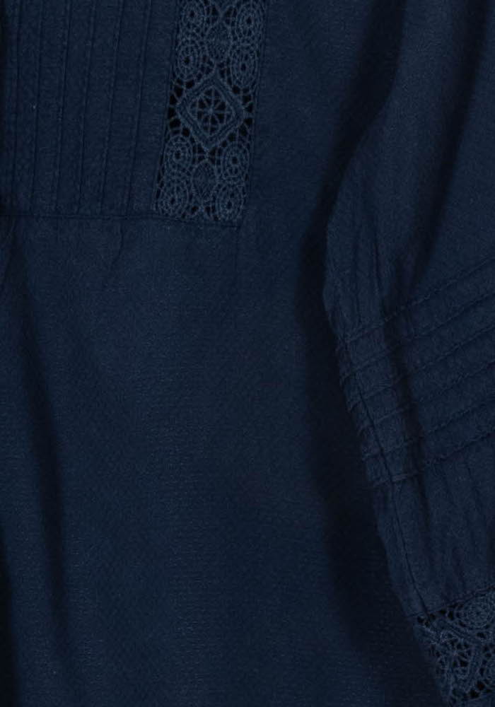 Blouse Bleue - Taille M/38 de la marque La Fée Maraboutée | PARAD119969 - Vendu par Paradigme - Image 3