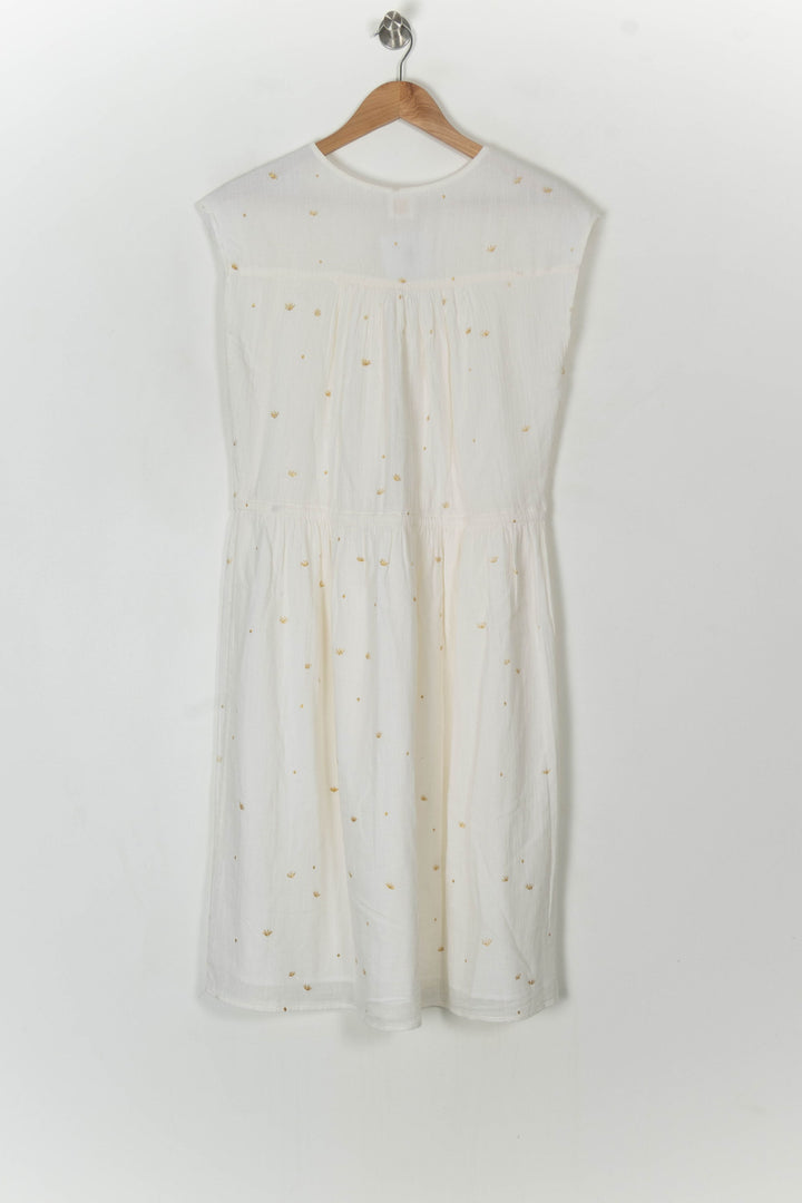 Robe Midi Beige - Taille XS/34 de la marque Des petits hauts | PARAD119971 - Vendu par Paradigme - Image 5