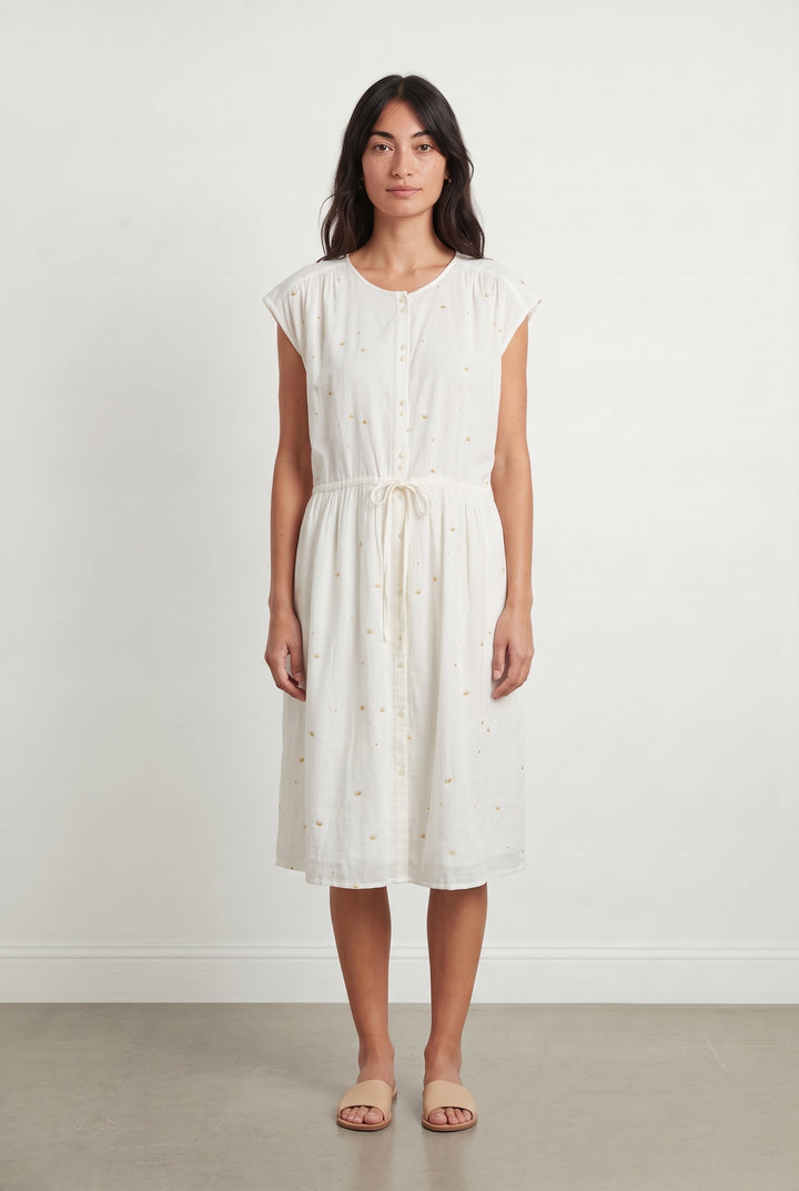 Robe Midi Beige - Taille XS/34 de la marque Des petits hauts | PARAD119971 - Vendu par Paradigme - Image 1