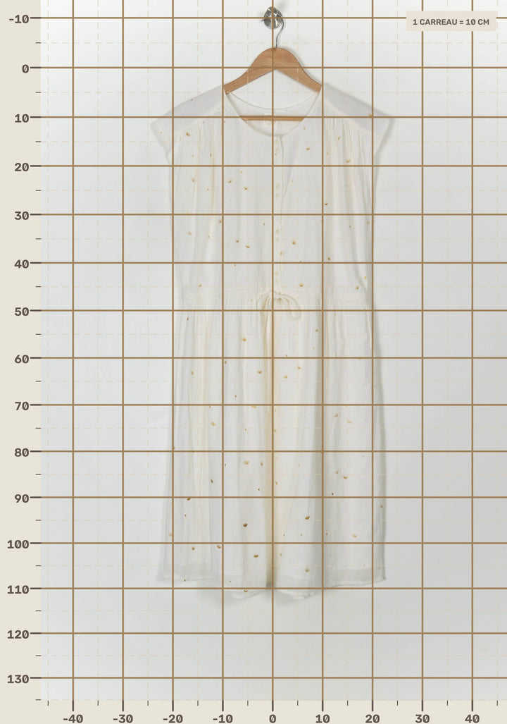 Robe Midi Beige - Taille XS/34 de la marque Des petits hauts | PARAD119971 - Vendu par Paradigme - Image 4