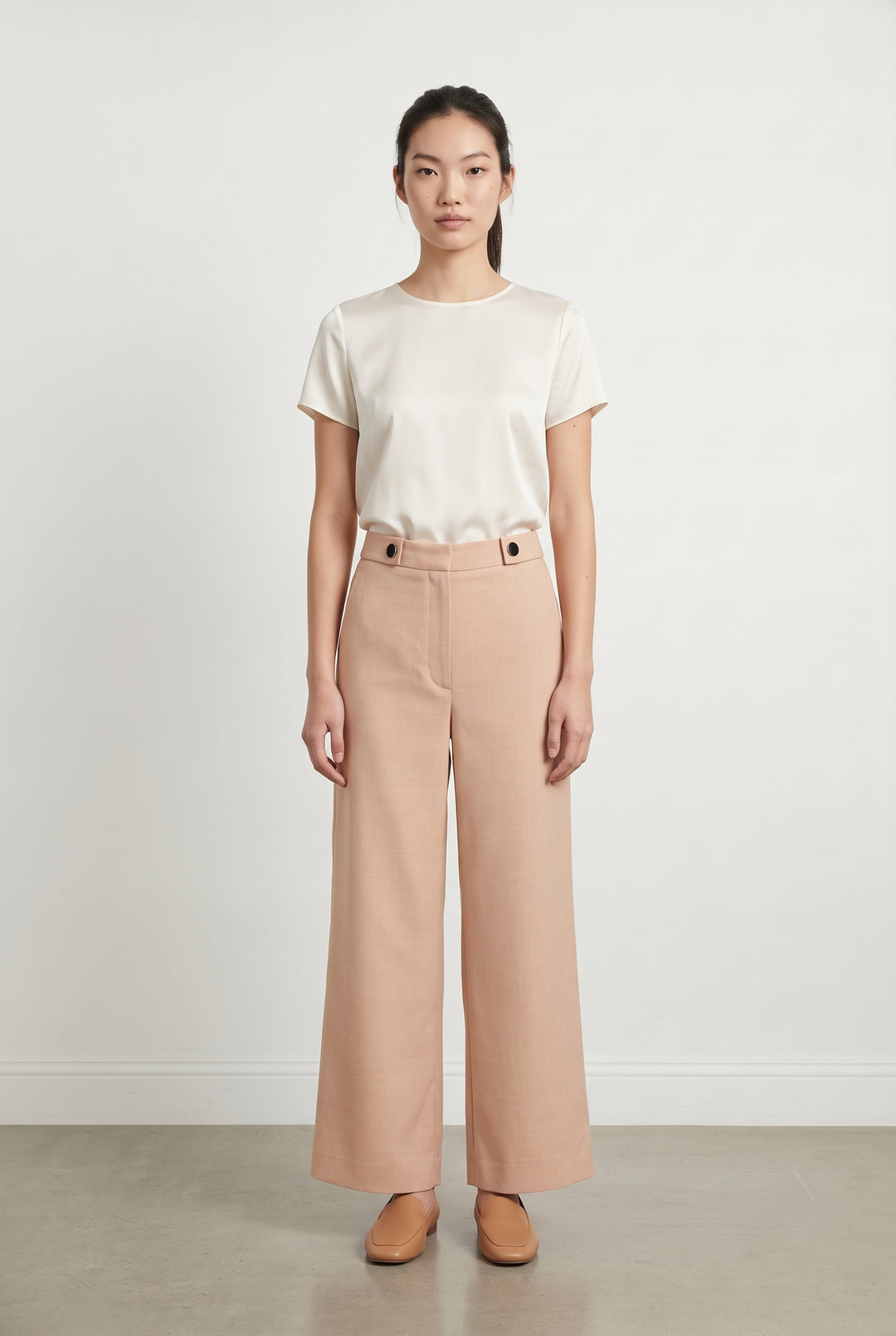 Pantalon Large Rose - Taille S/36 de la marque Maje | PARAD119973 - Vendu par Paradigme - Image 1