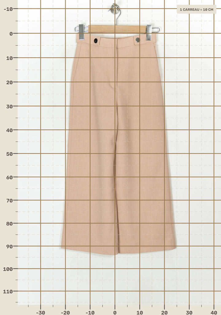 Pantalon Large Rose - Taille S/36 de la marque Maje | PARAD119973 - Vendu par Paradigme - Image 4