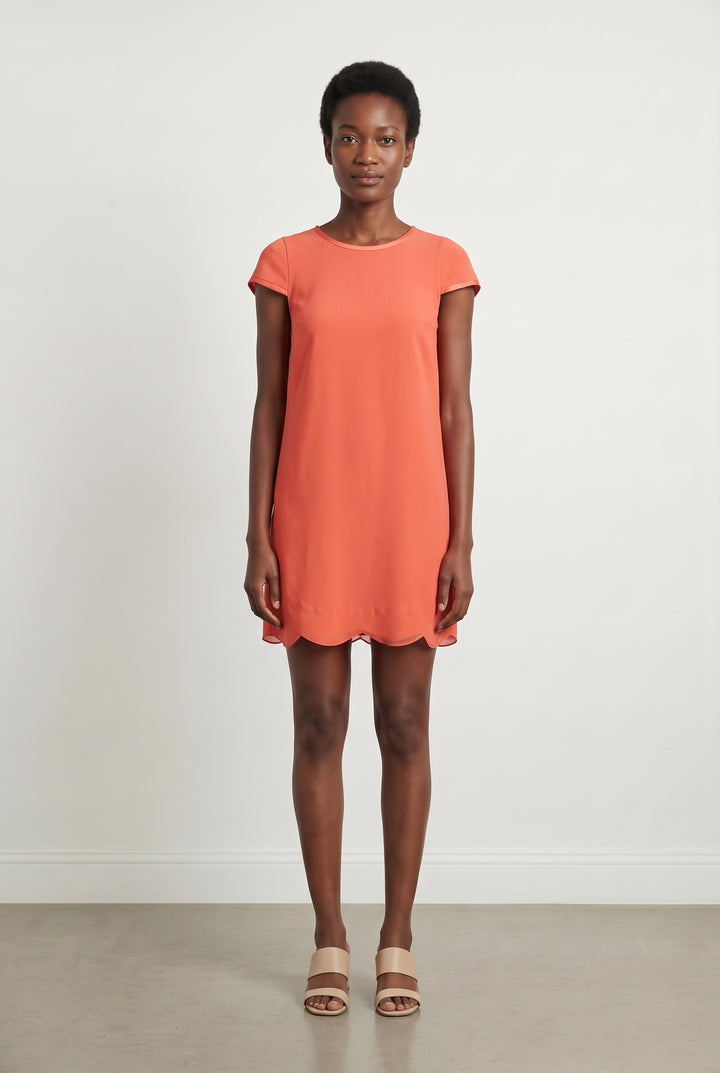 Robe Droite Rose - Taille S/36 de la marque Claudie Pierlot | PARAD119975 - Vendu par Paradigme - Image 1