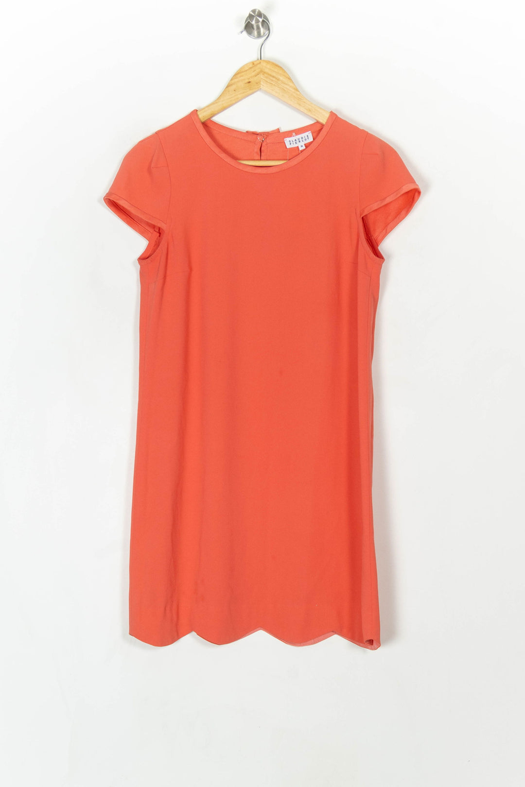 Robe Droite Rose - Taille S/36 de la marque Claudie Pierlot | PARAD119975 - Vendu par Paradigme - Image 2