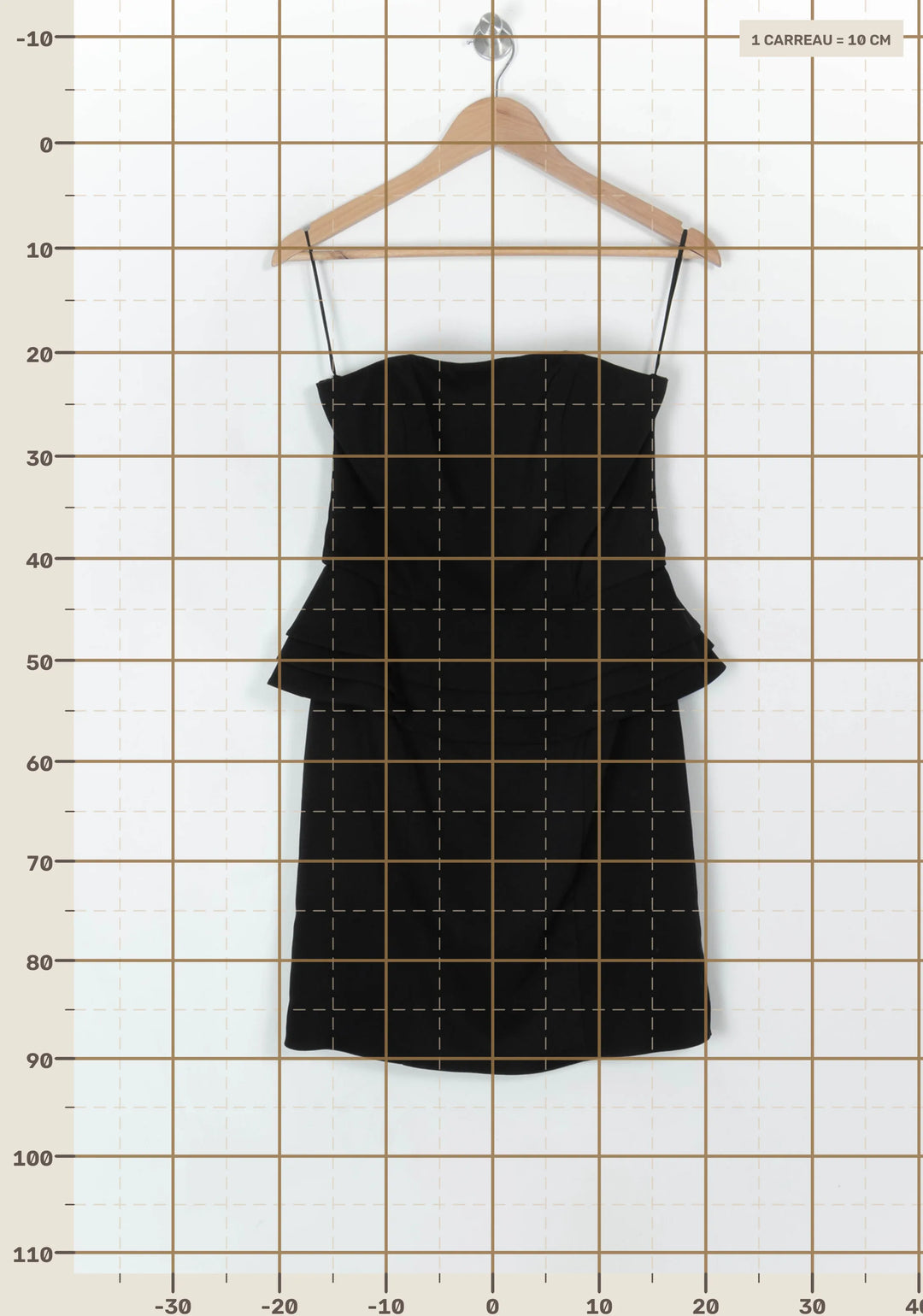 Robe Bustier Noire - Taille L/40 de la marque Maje | PARAD119976 - Vendu par Paradigme - Image 4