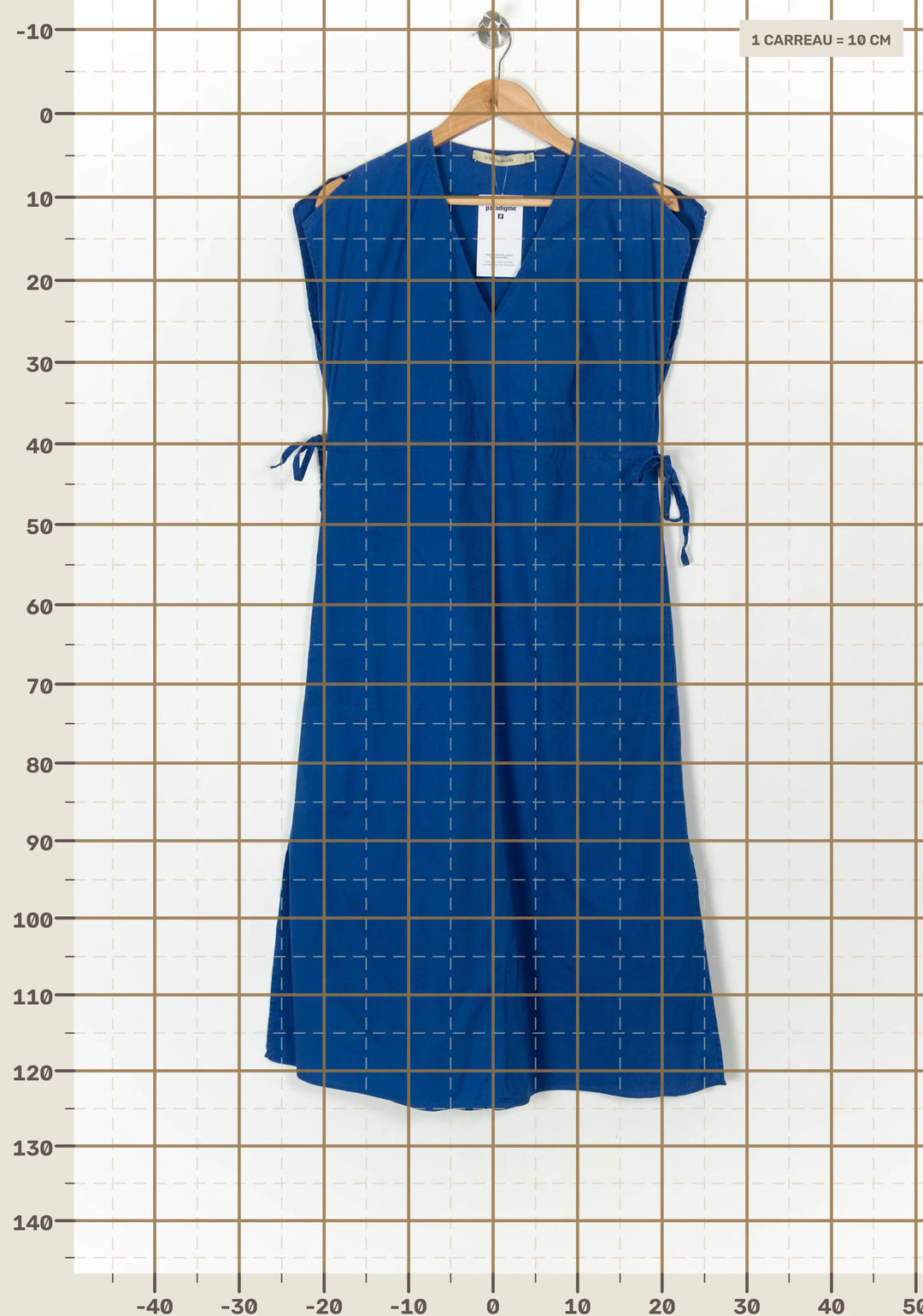 Robe Bleue - Taille L/40 de la marque La Fée Maraboutée | PARAD119977 - Vendu par Paradigme - Image 4