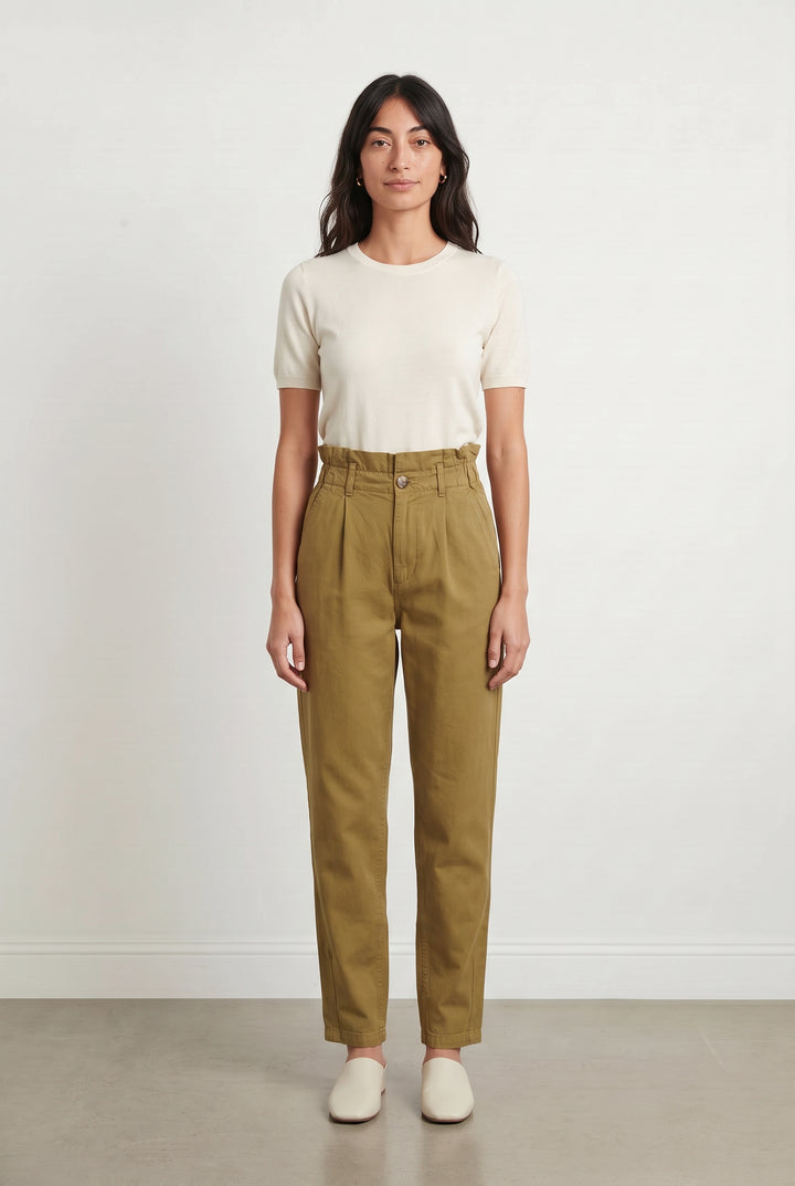 Pantalon Vert - Taille XS/34 de la marque Des petits hauts | PARAD119978 - Vendu par Paradigme - Image 1