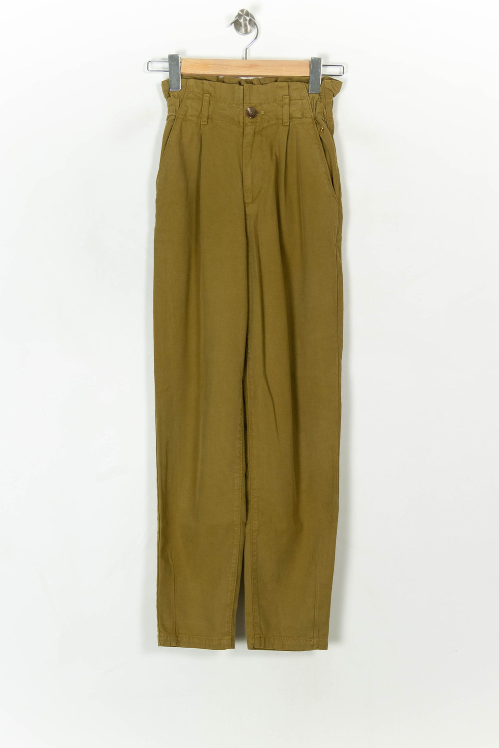 Pantalon Vert - Taille XS/34 de la marque Des petits hauts | PARAD119978 - Vendu par Paradigme - Image 2
