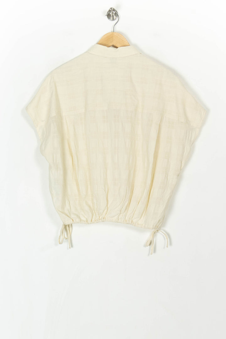 Blouse Blanche - Taille XS/34 de la marque La Redoute Collections | PARAD119983 - Vendu par Paradigme - Image 5