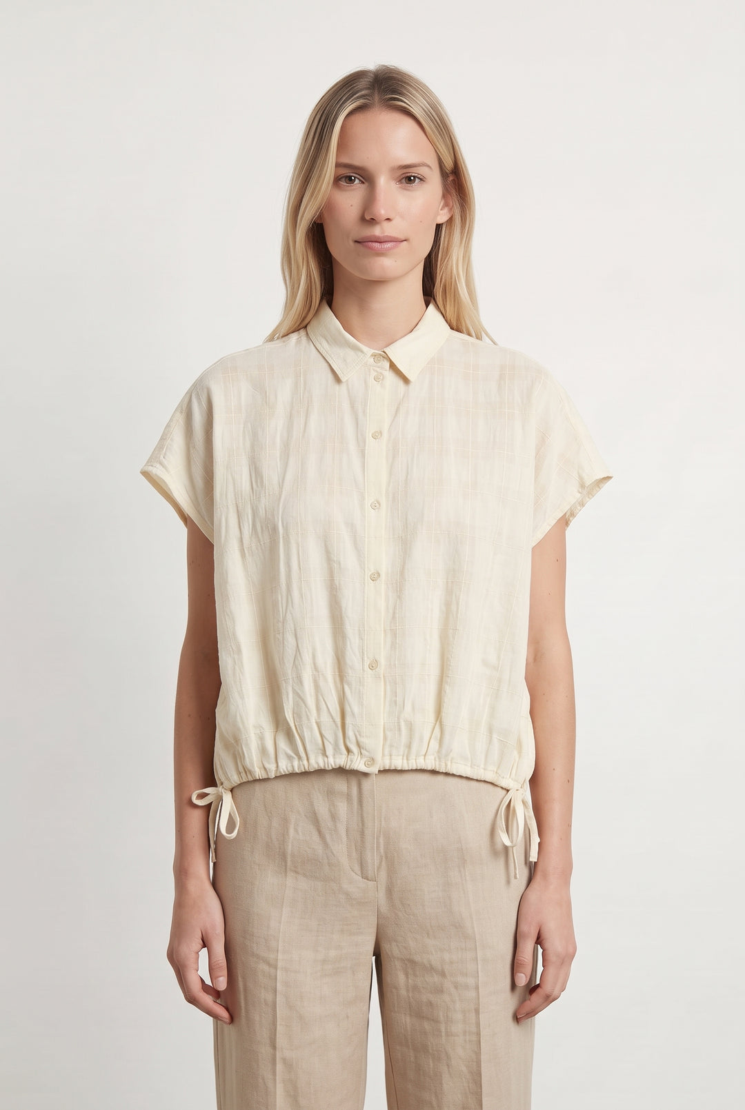 Blouse Blanche - Taille XS/34 de la marque La Redoute Collections | PARAD119983 - Vendu par Paradigme - Image 1