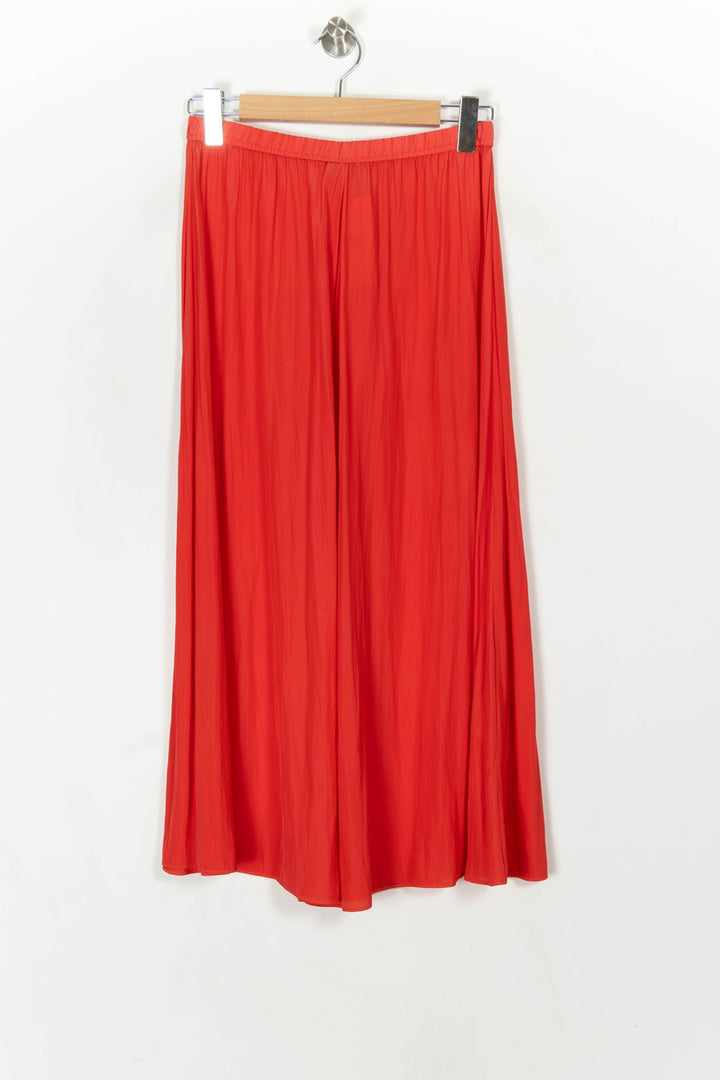 Jupe Plissée Rouge - Taille M/38 de la marque Gerard Darel | PARAD119989 - Vendu par Paradigme - Image 2