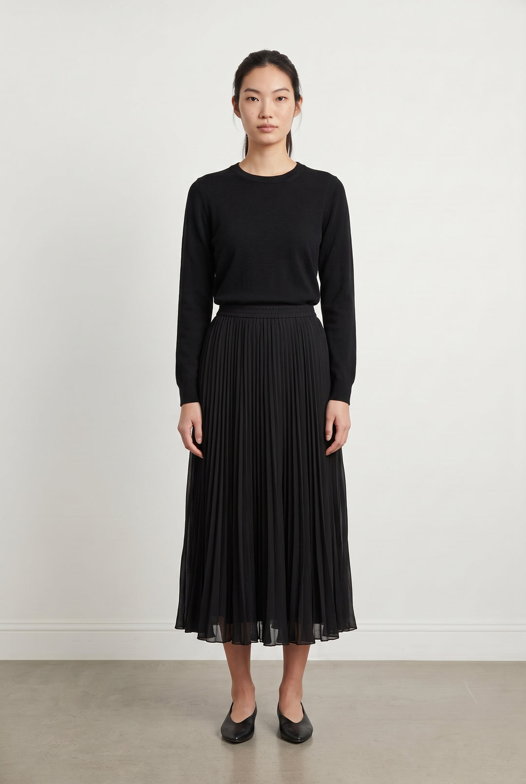 Jupe Longue Noire - Taille M/38 de la marque Galeries Lafayette | PARAD119990 - Vendu par Paradigme - Image 1