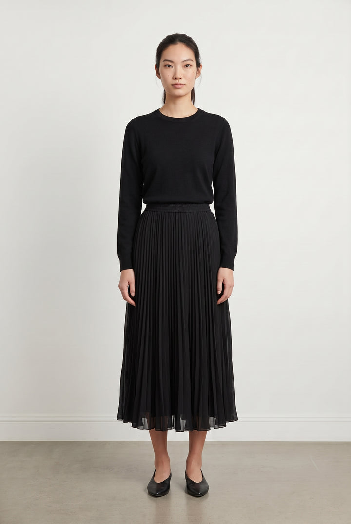 Jupe Longue Noire - Taille M/38 de la marque Galeries Lafayette | PARAD119990 - Vendu par Paradigme - Image 1