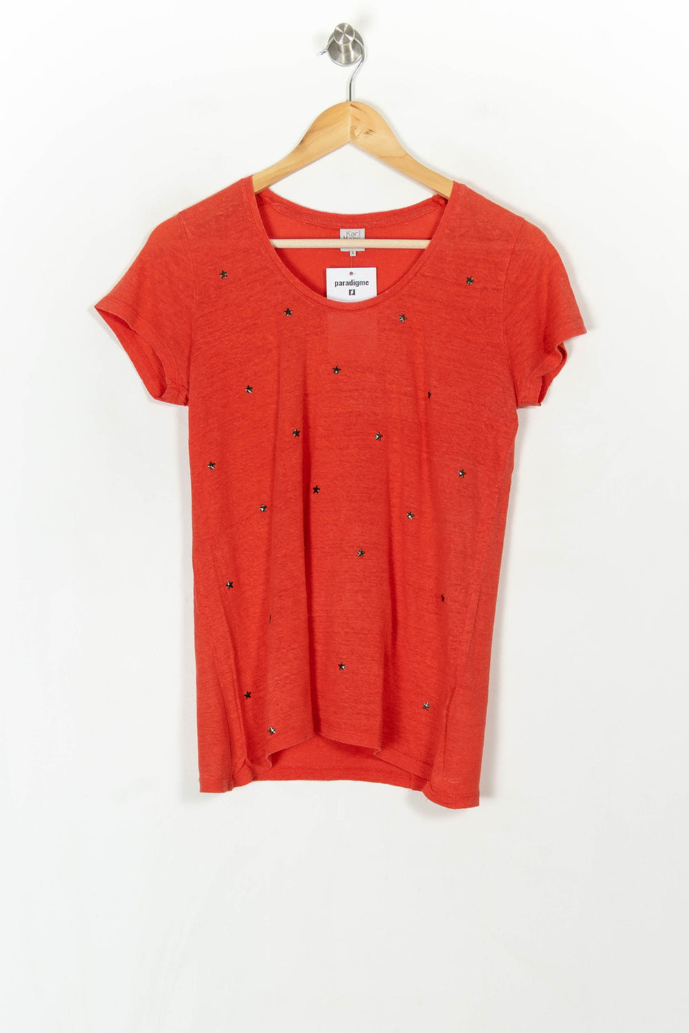 Tee-shirt Rouge - Taille S/36 de la marque Karl Marc John | PARAD119992 - Vendu par Paradigme - Image 2