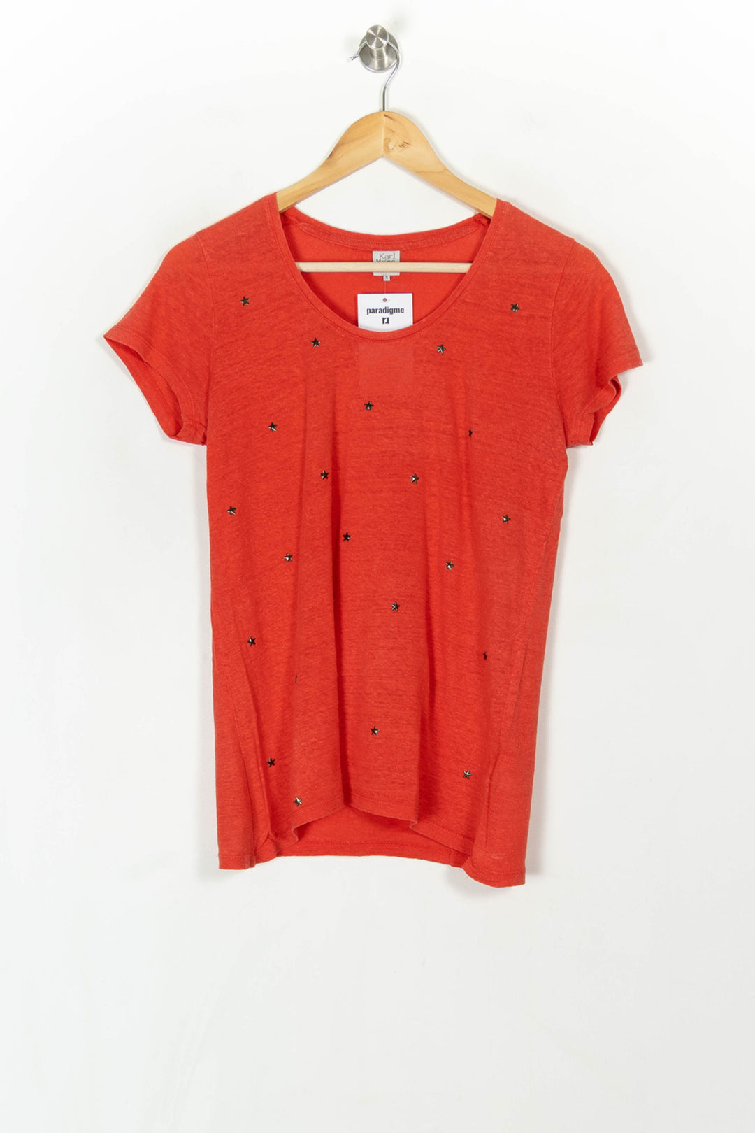 Tee-shirt Rouge - Taille S/36 de la marque Karl Marc John | PARAD119992 - Vendu par Paradigme - Image 2