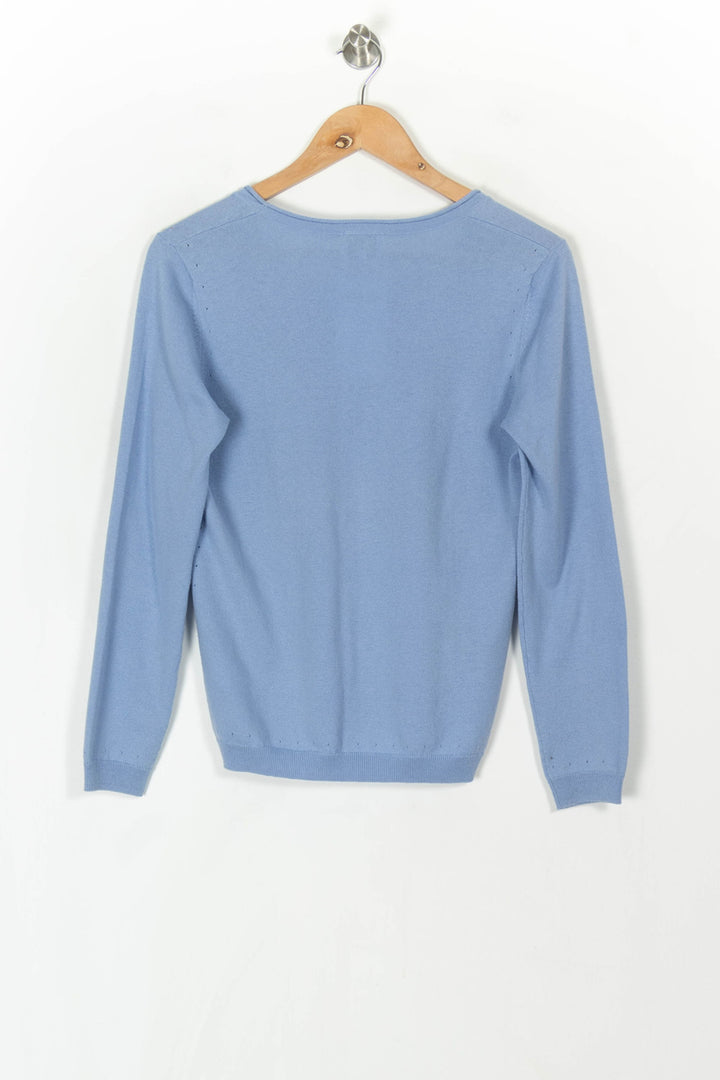 Pull Bleu - Taille S/36 de la marque Rodier | PARAD119998 - Vendu par Paradigme - Image 5