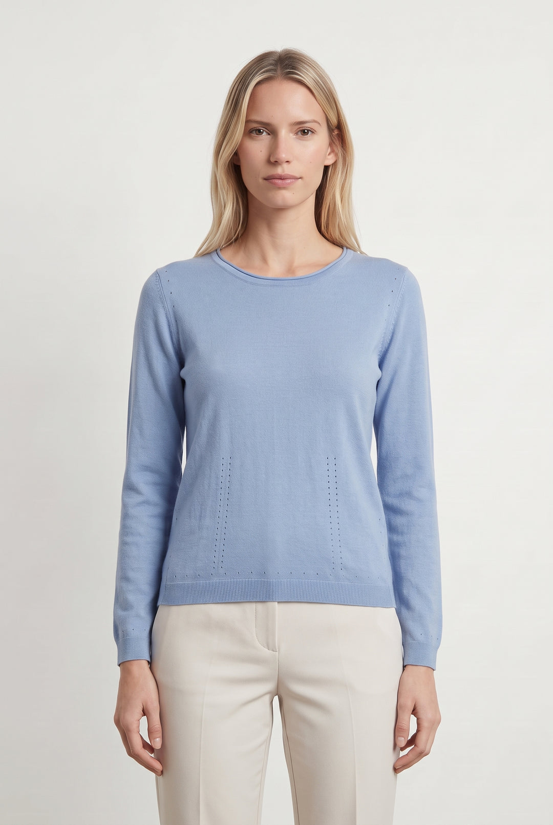 Pull Bleu - Taille S/36 de la marque Rodier | PARAD119998 - Vendu par Paradigme - Image 1