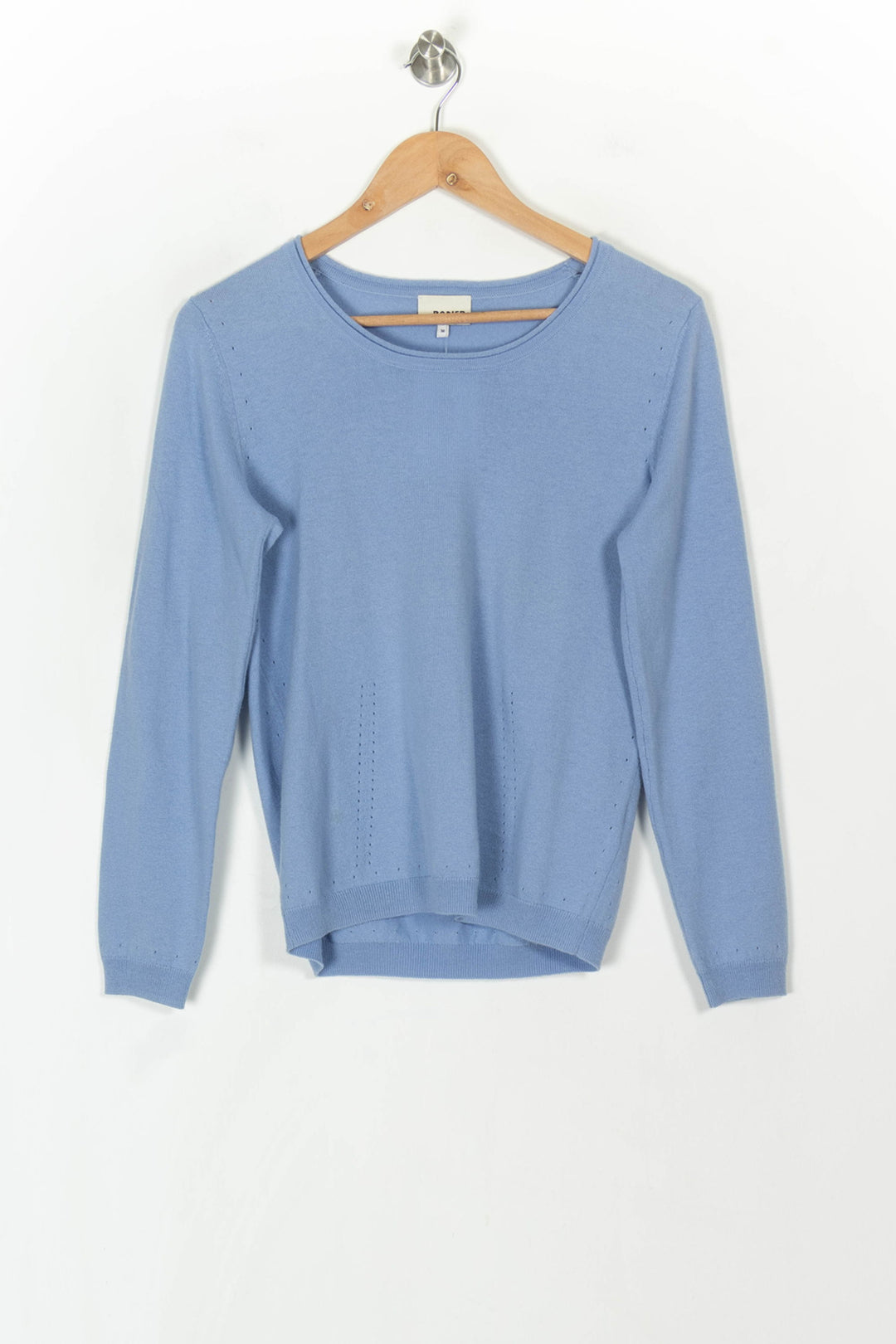 Pull Bleu - Taille S/36 de la marque Rodier | PARAD119998 - Vendu par Paradigme - Image 2