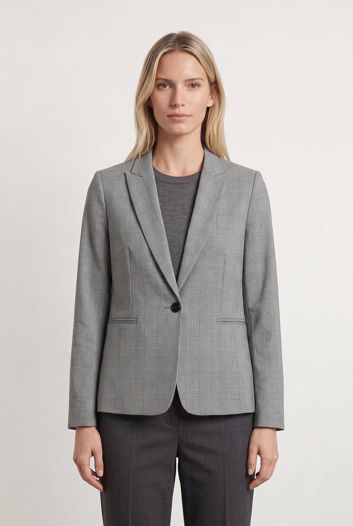 Blazer Gris - Taille S/36 de la marque Maison 123 | PARAD119999 - Vendu par Paradigme - Image 1
