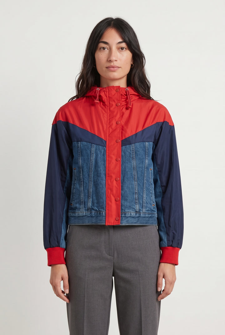 Veste Rouge et Bleue - Taille M/38 de la marque Levi&