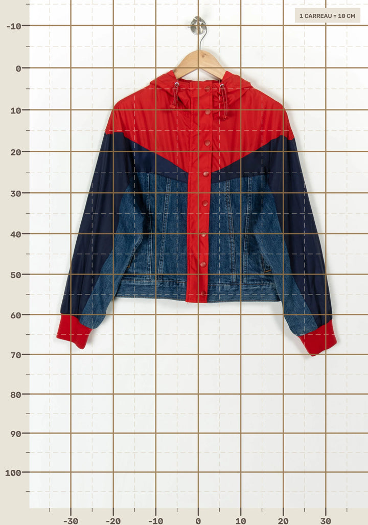 Veste Rouge et Bleue - Taille M/38 de la marque Levi&