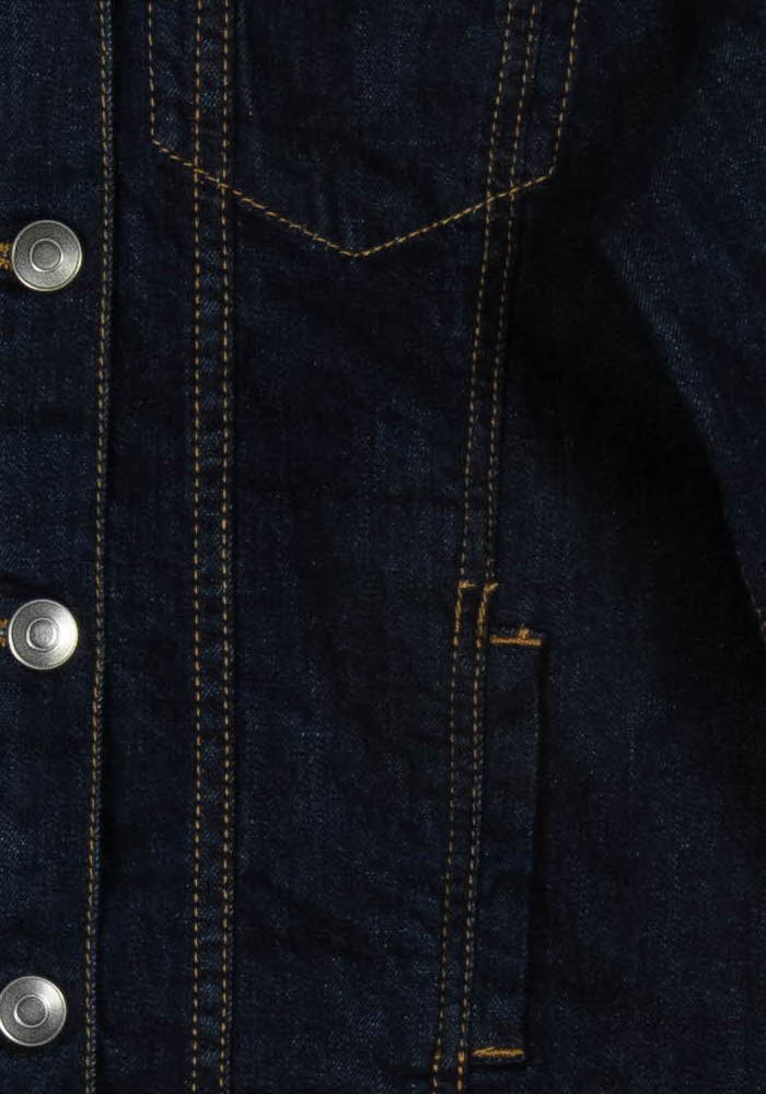 Veste en Jean Bleue - Taille M/38 de la marque La Redoute Collections | PARAD120004 - Vendu par Paradigme - Image 3