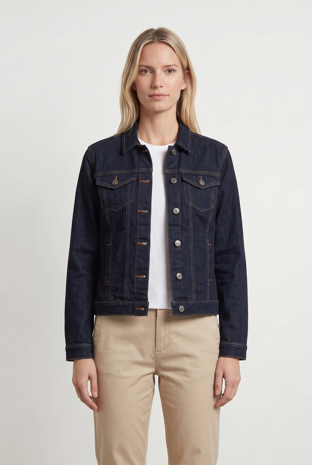 Veste en Jean Bleue - Taille M/38 de la marque La Redoute Collections | PARAD120004 - Vendu par Paradigme - Image 1