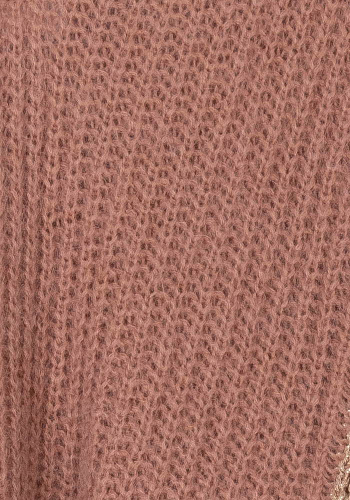 Pull Sans Manches Rose et Beige - Taille M/38 de la marque Stella Forest | PARAD120005 - Vendu par Paradigme - Image 3