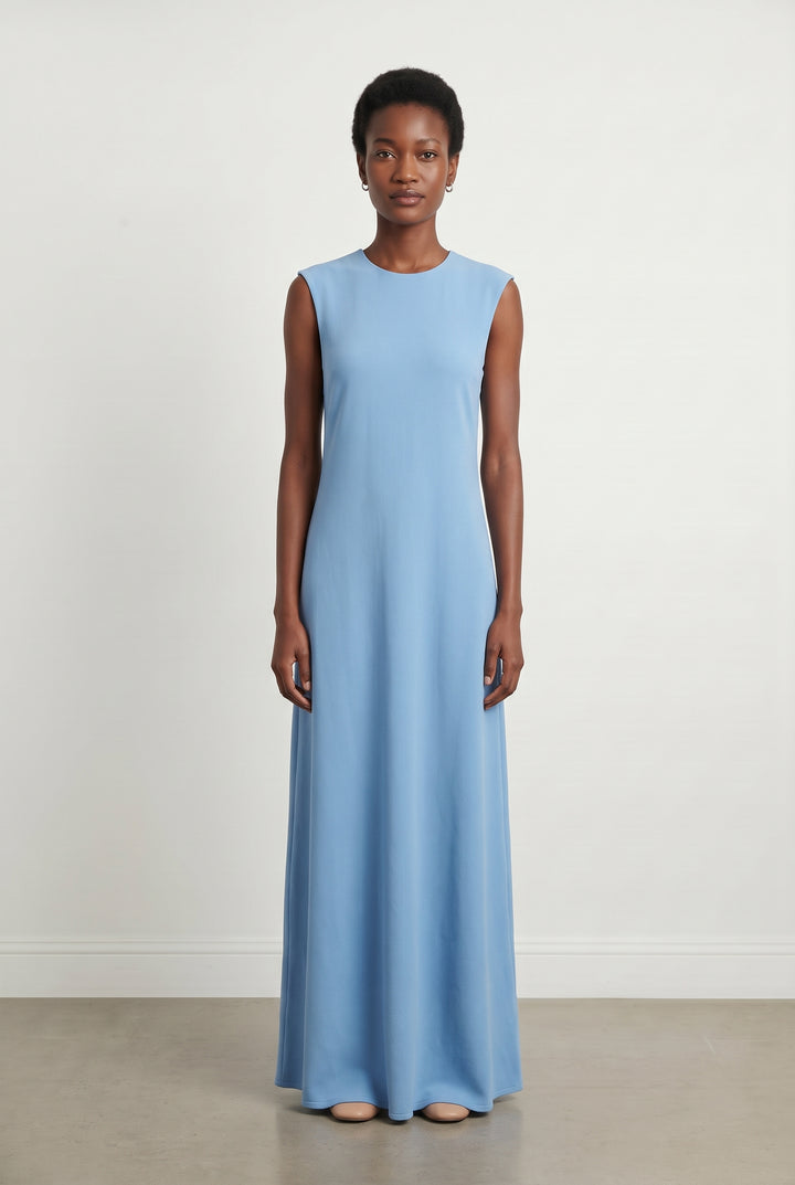 Robe longue bleue - Taille S/36 de la marque Essentiel Antwerp | PARAD120006 - Vendu par Paradigme - Image 1