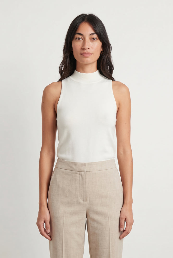 Débardeur Blanc - Taille S/36 de la marque IKKS | PARAD120008 - Vendu par Paradigme - Image 1