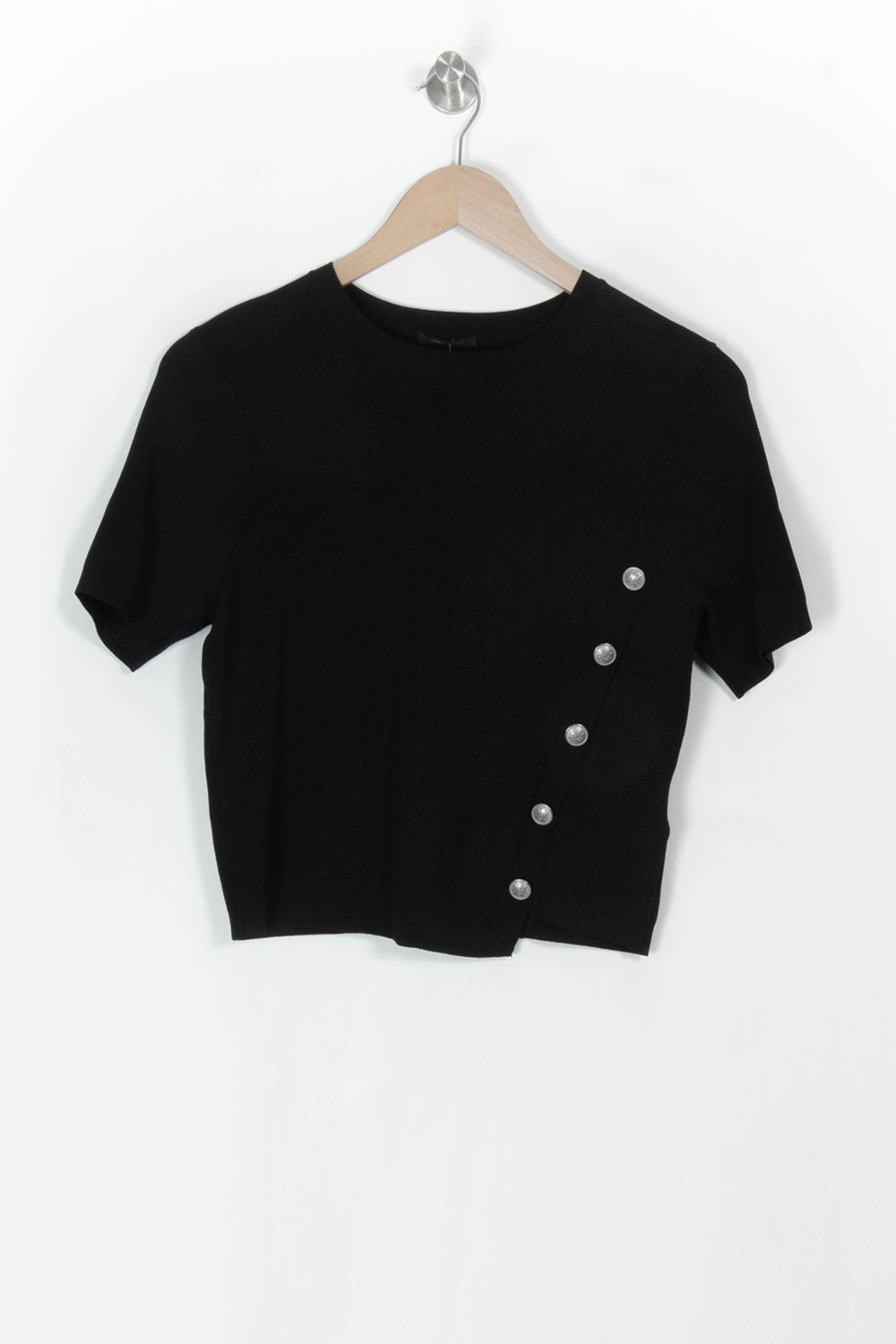Top Noir - Taille M/38 de la marque IKKS | PARAD120012 - Vendu par Paradigme - Image 2