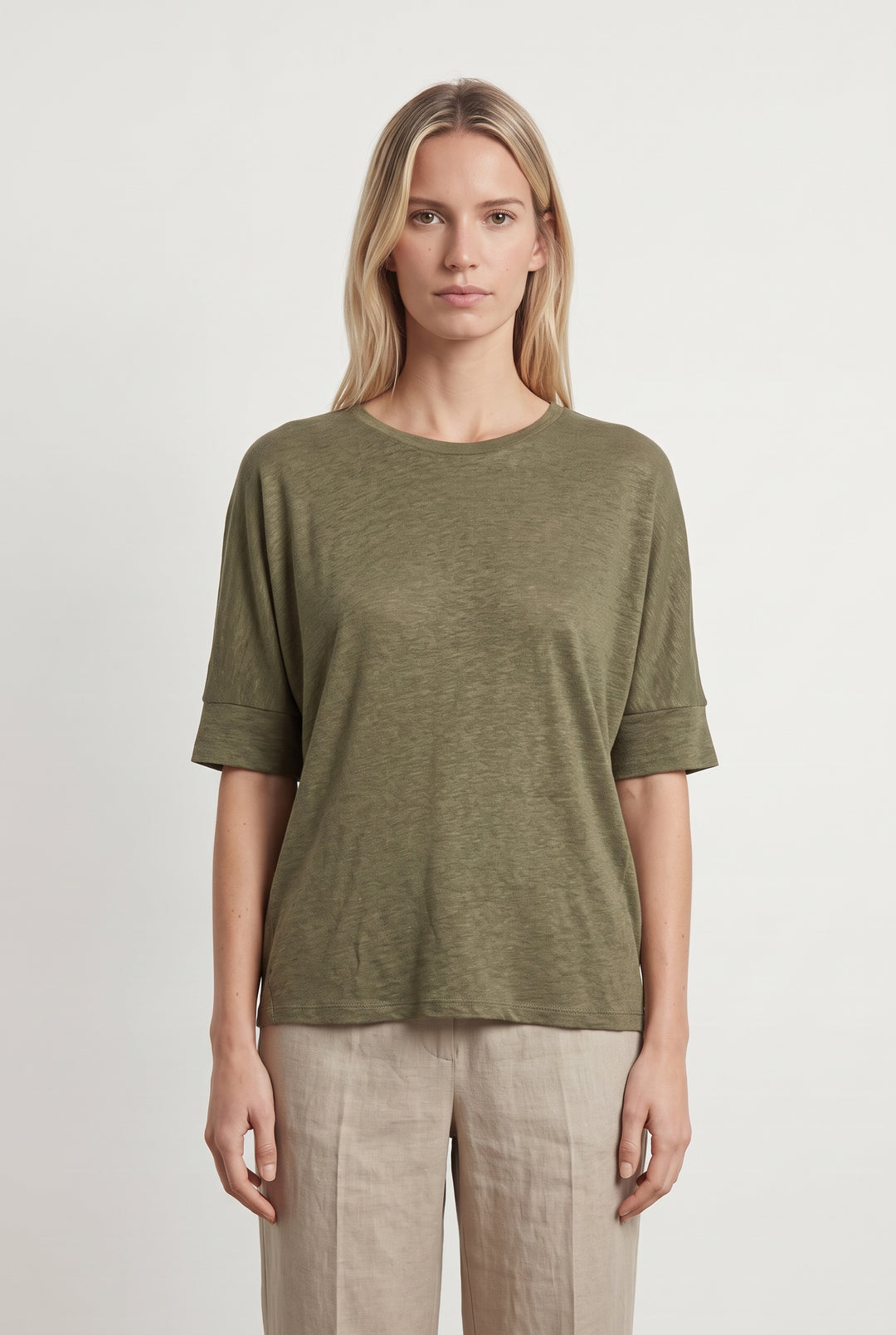 Tee-shirt Vert - Taille M/38 de la marque Caroll | PARAD120014 - Vendu par Paradigme - Image 1