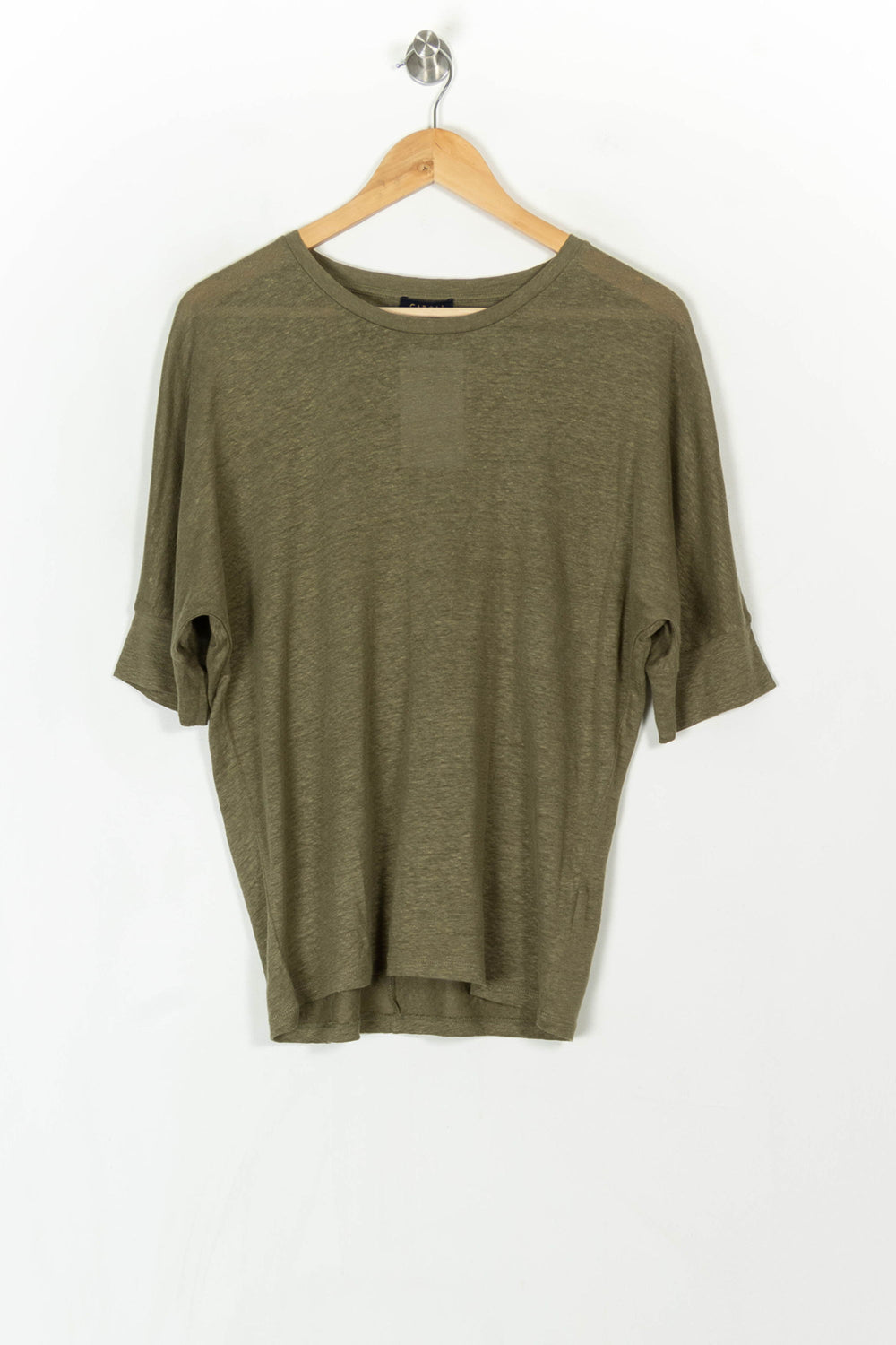 Tee-shirt Vert - Taille M/38 de la marque Caroll | PARAD120014 - Vendu par Paradigme - Image 2