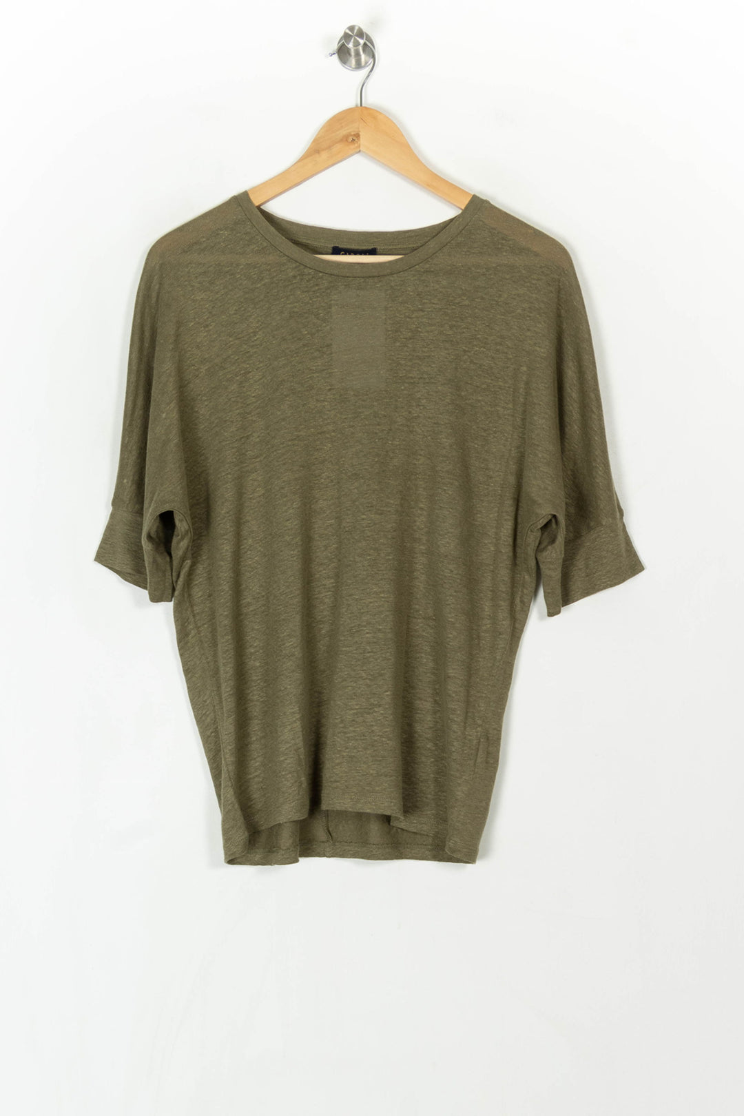 Tee-shirt Vert - Taille M/38 de la marque Caroll | PARAD120014 - Vendu par Paradigme - Image 2