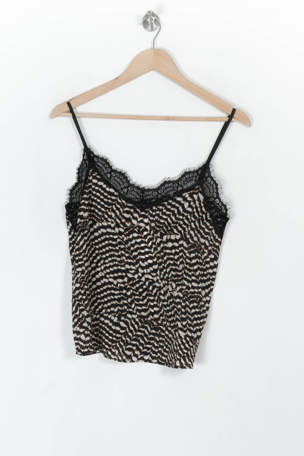 Caraco Marron et Noir - Taille S/36 de la marque IKKS | PARAD120015 - Vendu par Paradigme - Image 2