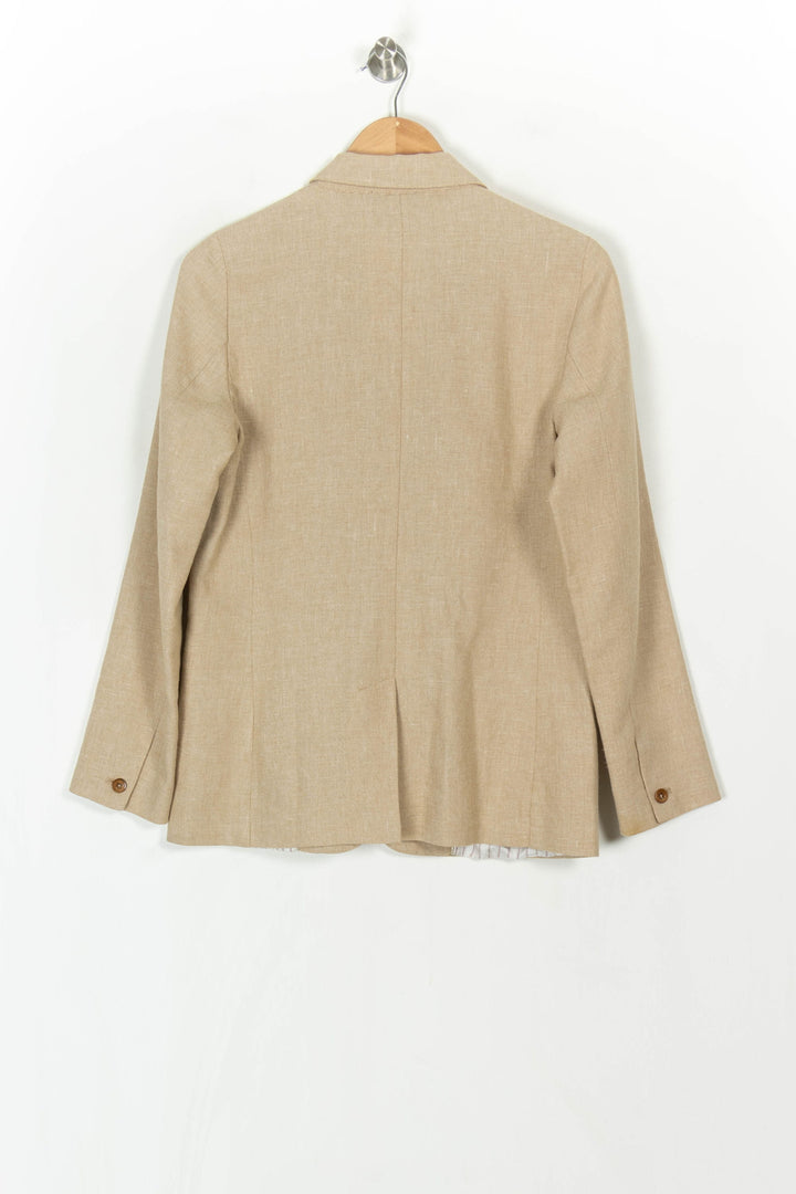 Blazer Beige - Taille M/38 de la marque Caroll | PARAD120016 - Vendu par Paradigme - Image 5