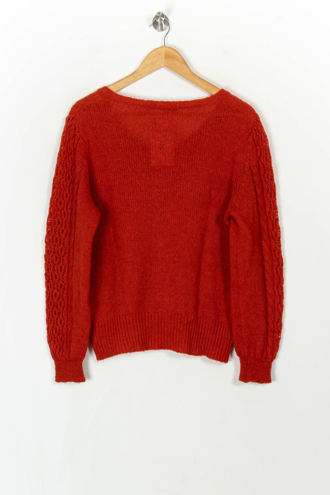 Pull Rouge - Taille M/38 de la marque Bleu Blanc Rouge | PARAD120017 - Vendu par Paradigme - Image 5