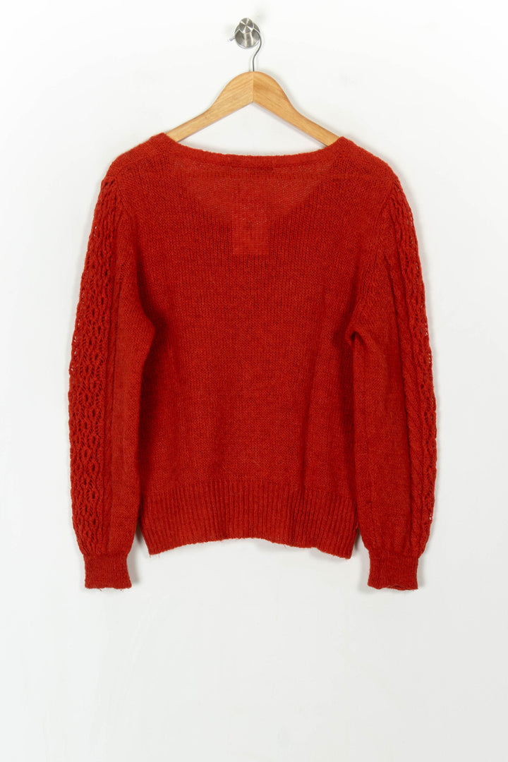 Pull Rouge - Taille M/38 de la marque Bleu Blanc Rouge | PARAD120017 - Vendu par Paradigme - Image 5