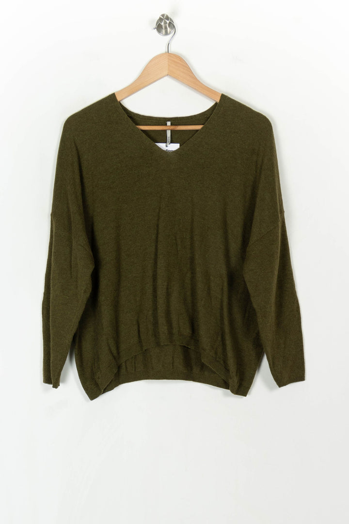 Pull Vert - Taille S/36 de la marque Indies | PARAD120023 - Vendu par Paradigme - Image 2