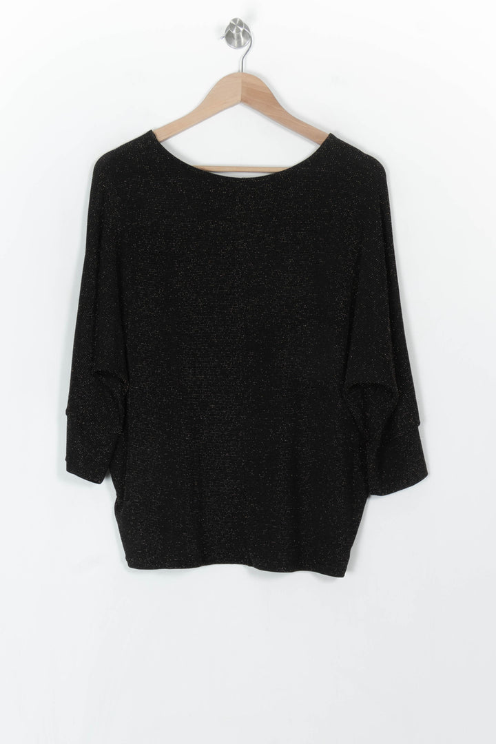 Pull Noir - Taille M/38 de la marque Caroll | PARAD120031 - Vendu par Paradigme - Image 5